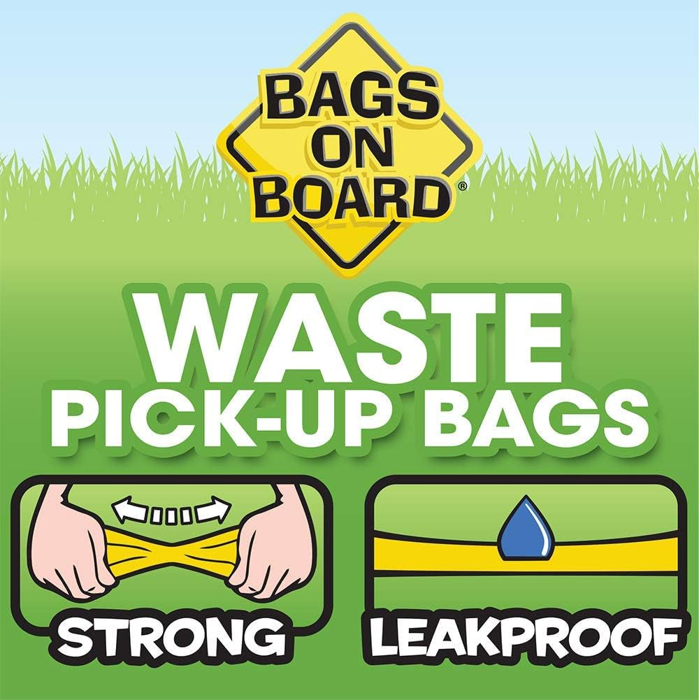 Dog Poo Bags | Strong, Leak Proof Dog Waste Bags | Ocean Breeze Scent | 140 Bags