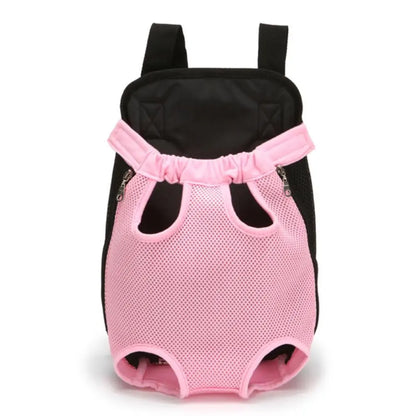 Adjustable Dog Front Carrier Legs Out Dog Backpack Carrier Pet Carrier Backpack for Small Dogs Cats and Puppies